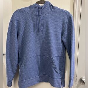Champion Elite Sweatshirt Women’s Blue Heathered Print Small